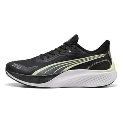 PUMA Unisex Pounce LITE PTX Road Running Shoe, Black Silver-Apple Spritz, 12 UK, Black Silver Apple Spritz, 47 EU PUMA Unisex Pounce LITE PTX Road Running Shoe, Black Silver-Apple Spritz, 12 UK, Black Silver Apple Spritz, 47 EU