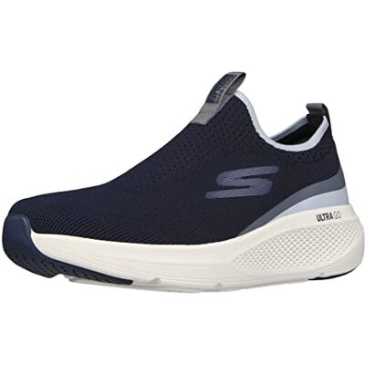 Skechers Men's GOrun Elevate-Athletic Slip-On Workout Running Shoe Sneaker with Cushioning, Navy/Grey, 12.5 Skechers Men's GOrun Elevate-Athletic Slip-On Workout Running Shoe Sneaker with Cushioning, Navy/Grey, 12.5