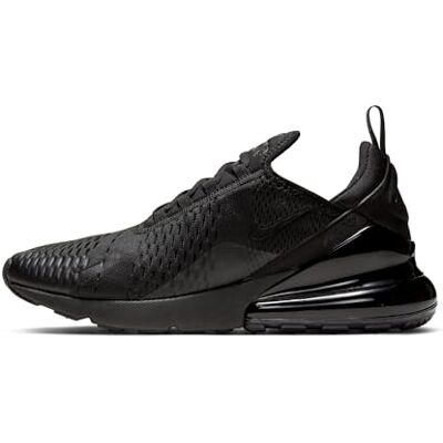 NIKE Air Max 270 för män Sneaker Low-Top, Svart svart svart 005, 40 EU NIKE Air Max 270 för män Sneaker Low-Top, Svart svart svart 005, 40 EU