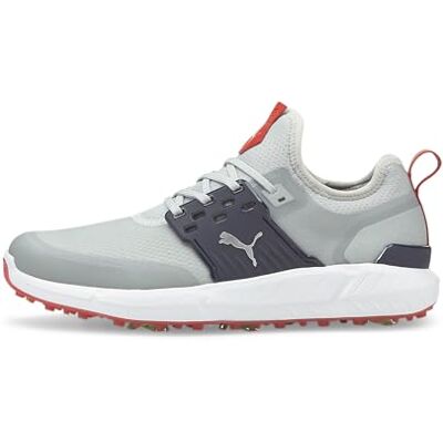 PUMA Ignite Articulate golfsko för män, High Rise Silver Navy Blazer, 43 EU PUMA Ignite Articulate golfsko för män, High Rise Silver Navy Blazer, 43 EU