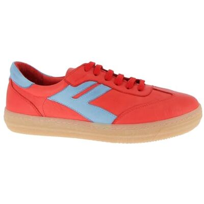Andrea Conti dam Low Top Freya sneakers, Röd azur, 38 EU Andrea Conti dam Low Top Freya sneakers, Röd azur, 38 EU