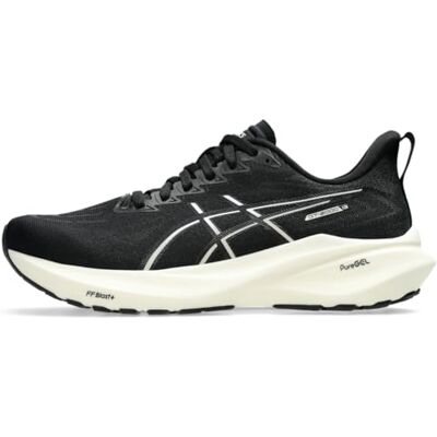 ASICS dam Gt-2000 13 sneakers, Svart vit, 37 EU ASICS dam Gt-2000 13 sneakers, Svart vit, 37 EU