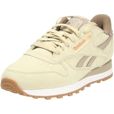 Reebok unisex löparskor i läder, Classic Beige/Classic Beige/ASH, 3.5 UK, Klassisk beige klassisk beige aska, 35 EU Reebok unisex löparskor i läder, Classic Beige/Classic Beige/ASH, 3.5 UK, Klassisk beige klassisk beige aska, 35 EU