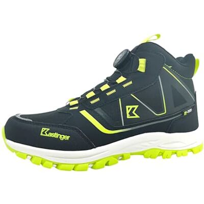 Kastinger WENGER MID XT KTX vandringssko, Jet Black/Lime, 33 EU, Jet Black Lime, 33 EU Kastinger WENGER MID XT KTX vandringssko, Jet Black/Lime, 33 EU, Jet Black Lime, 33 EU