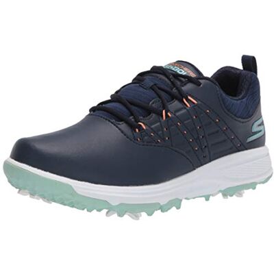 Skechers Damers golfskor GO GOLF PRO 2 - Navy/Turq - Golf Shoes Skechers Damers golfskor GO GOLF PRO 2 - Navy/Turq - Golf Shoes