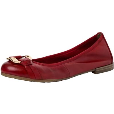 MARCO TOZZI dam 2-22102-42 ballerinaskor, RED, 38 EU, röd, 38 EU MARCO TOZZI dam 2-22102-42 ballerinaskor, RED, 38 EU, röd, 38 EU