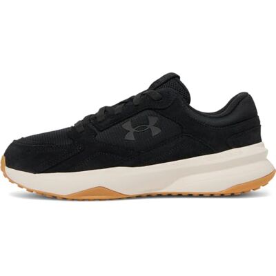 Under Armour herr Ua Edge mocka sneaker, Svart sten svart, 44 EU Under Armour herr Ua Edge mocka sneaker, Svart sten svart, 44 EU