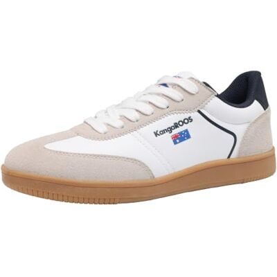 KangaROOS K-NES Larry sneakers för män, vit/jet svart, 44 EU, Vit jet svart, 44 EU KangaROOS K-NES Larry sneakers för män, vit/jet svart, 44 EU, Vit jet svart, 44 EU