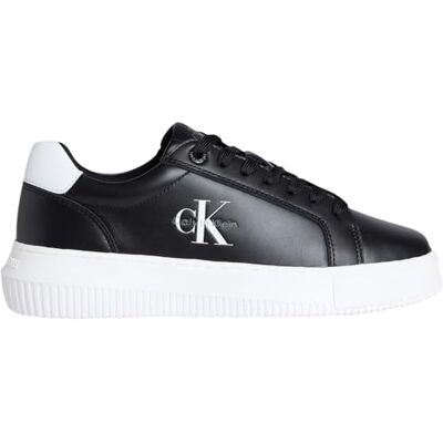 Calvin jeans dam Chunky Cupsole Mono LTH WN YW0YW01872 låg topp, svart (svart/höger vit), 6,5 UK, Svart svart ljus vit, 39.5 EU Calvin jeans dam Chunky Cupsole Mono LTH WN YW0YW01872 låg topp, svart (svart/höger vit), 6,5 UK, Svart svart ljus vit, 39.5 EU