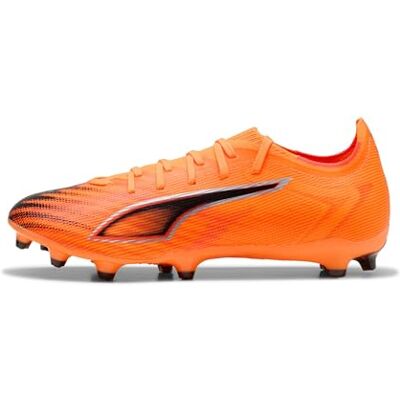PUMA Unisex Ultra 6 Match FG/AG fotbollssko, Heat fire svart-lysande röd, 9 UK, Heat Fire svart glödande röd, 43 EU PUMA Unisex Ultra 6 Match FG/AG fotbollssko, Heat fire svart-lysande röd, 9 UK, Heat Fire svart glödande röd, 43 EU