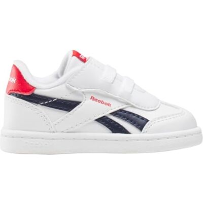 Reebok Unisex barn Smash Edge Hook & Loop sneakers, Ftwrwhite vektornavy vektorred, 21 EU Reebok Unisex barn Smash Edge Hook & Loop sneakers, Ftwrwhite vektornavy vektorred, 21 EU