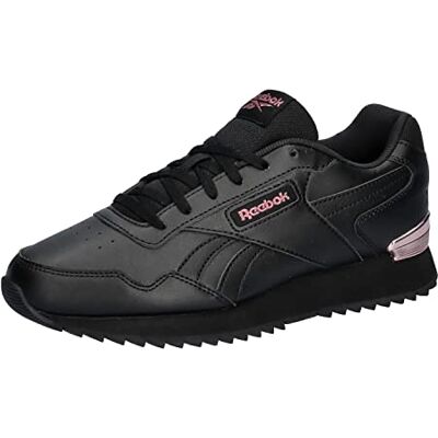 Reebok Dam Glide Ripple Clip sneakers, Core Black/Core Svart/Roséguld 6 UK, Svart kärna svart roséguld, 39 EU Reebok Dam Glide Ripple Clip sneakers, Core Black/Core Svart/Roséguld 6 UK, Svart kärna svart roséguld, 39 EU