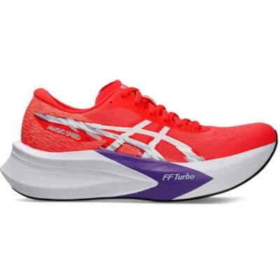 ASICS Magic Speed 4, Sneaker Dam, 44.5 EU, Röd vit blixt, 44.5 EU ASICS Magic Speed 4, Sneaker Dam, 44.5 EU, Röd vit blixt, 44.5 EU