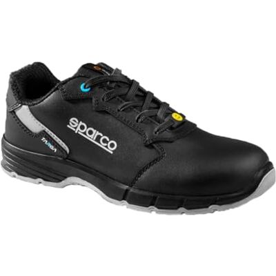 Sparco Targa ESD S3S SR FO, säkerhetsskor Unisex Vuxen, Svart Grå, 40 EU, Svart grå, 40 EU Sparco Targa ESD S3S SR FO, säkerhetsskor Unisex Vuxen, Svart Grå, 40 EU, Svart grå, 40 EU