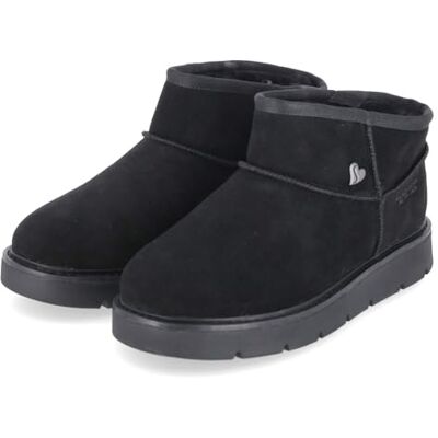 Skechers dam KEEPSAKES COZY COZY MINI träningsskor, Black Suede/Wool, 38.5 EU Skechers dam KEEPSAKES COZY COZY MINI träningsskor, Black Suede/Wool, 38.5 EU