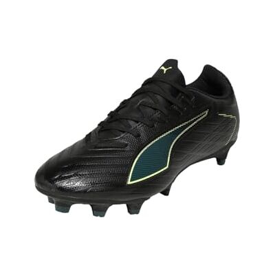 PUMA Unisex Ultra 6 Play Fg/Ag fotbollssko, Black Fizzy ljusgrön terräng, 47 EU PUMA Unisex Ultra 6 Play Fg/Ag fotbollssko, Black Fizzy ljusgrön terräng, 47 EU
