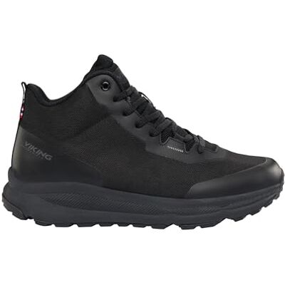 Viking Herr Stride Mid Wp M Walking Shoe, svart, 43 EU Viking Herr Stride Mid Wp M Walking Shoe, svart, 43 EU
