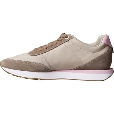 Calvin dam Retro Runner Lace Up Nylon Mg Yw0yw01990Låg topp Calvin dam Retro Runner Lace Up Nylon Mg Yw0yw01990Låg topp