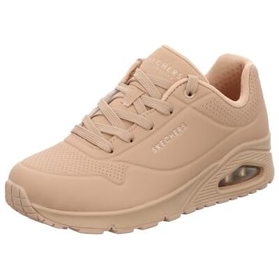 Skechers Uno Stand On Air träningsskor dam, Sand Durabuck/ Mesh, 38 EU Skechers Uno Stand On Air träningsskor dam, Sand Durabuck/ Mesh, 38 EU