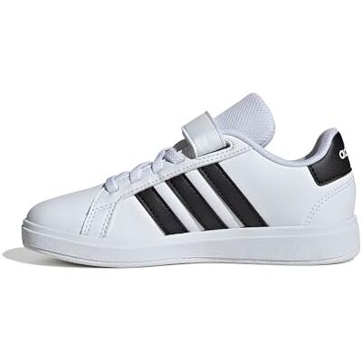 adidas Grand Court 2.0 Skor Barn, Låga Skor Inte Fotboll Unisex Barn, Ftwr White Core Black Ftwr White, 21 EU adidas Grand Court 2.0 Skor Barn, Låga Skor Inte Fotboll Unisex Barn, Ftwr White Core Black Ftwr White, 21 EU