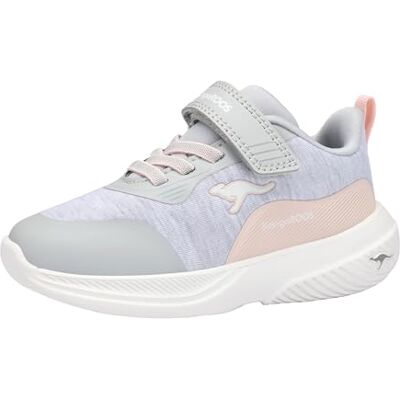 KangaROOS K-rdi Cushies Ev, Flickor Gymnastikskor, Grå, Frost Pink, 26 EU, Ånga grå frost rosa, 26 EU KangaROOS K-rdi Cushies Ev, Flickor Gymnastikskor, Grå, Frost Pink, 26 EU, Ånga grå frost rosa, 26 EU