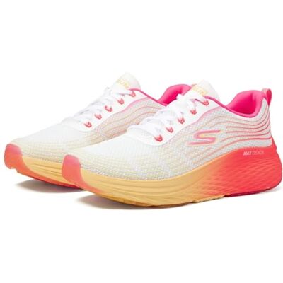 Skechers dam Max dämpning Elite 2.0 Speed Play Sneaker, vit/rosa, 35.5 EU Skechers dam Max dämpning Elite 2.0 Speed Play Sneaker, vit/rosa, 35.5 EU