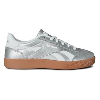 Reebok Unisex Smash Edge S tennisskor, SILVERMETALLIC/vit/GUM1, 3.5 UK, Silvermetalliskt vitt tuggummi1, 35 EU Reebok Unisex Smash Edge S tennisskor, SILVERMETALLIC/vit/GUM1, 3.5 UK, Silvermetalliskt vitt tuggummi1, 35 EU