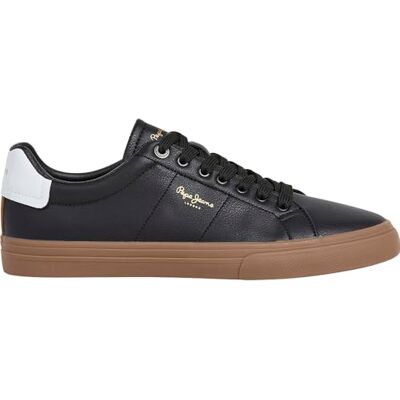 Pepe Jeans herr Kenton Base M sneakers, svart, 41 EU, svart, 41 EU Pepe Jeans herr Kenton Base M sneakers, svart, 41 EU, svart, 41 EU