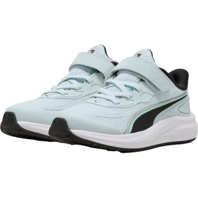 PUMA Unisex barn Skyrocket 2 Ac+ Ps Sneaker, Havsglas svart hastighet blå mint smält, 29 EU PUMA Unisex barn Skyrocket 2 Ac+ Ps Sneaker, Havsglas svart hastighet blå mint smält, 29 EU