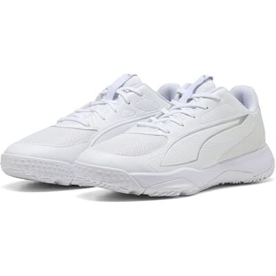 PUMA Accelerate JR 4 handbollsko, vit silver, 1 UK, vit silver, 33 EU PUMA Accelerate JR 4 handbollsko, vit silver, 1 UK, vit silver, 33 EU