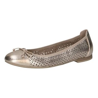 CAPRICE dam 9-22185-42 ballerinaskor, platina metall, 40 EU, Platinum metall, 40 EU CAPRICE dam 9-22185-42 ballerinaskor, platina metall, 40 EU, Platinum metall, 40 EU