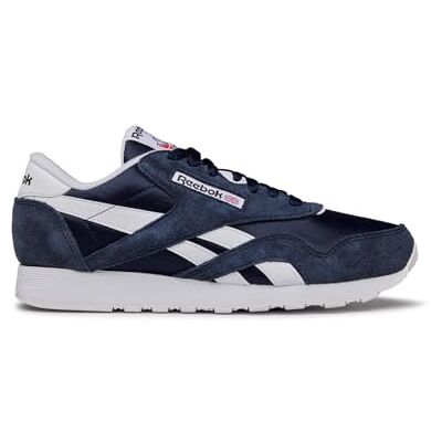 Reebok Klassiska löparskor i nylon för män, Vector marin Ftwr vit Ftwr vit, 47 EU Reebok Klassiska löparskor i nylon för män, Vector marin Ftwr vit Ftwr vit, 47 EU