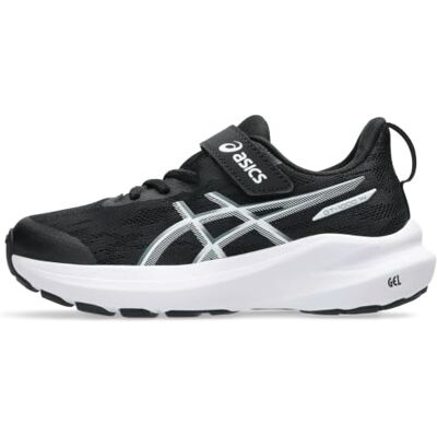 ASICS Gt-1000 14 PS löparskor unisex – barn och tonåringar, Svart stålgrå, 32.5 EU ASICS Gt-1000 14 PS löparskor unisex – barn och tonåringar, Svart stålgrå, 32.5 EU