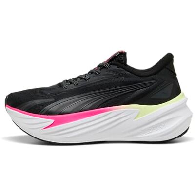 PUMA Unisex Maxima PRO Road Running Shoe, Black Silver, 13 UK, svart silver, 48.5 EU PUMA Unisex Maxima PRO Road Running Shoe, Black Silver, 13 UK, svart silver, 48.5 EU