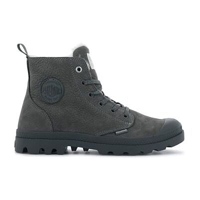 Palladium dam pampa hög dragkedja ull sneakers stövlar Palladium dam pampa hög dragkedja ull sneakers stövlar