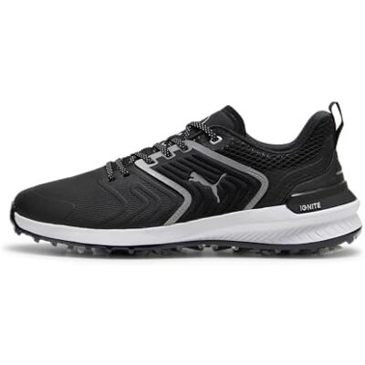 PUMA Ignite Innovate golfskor för män, svart Vit, 39 EU PUMA Ignite Innovate golfskor för män, svart Vit, 39 EU