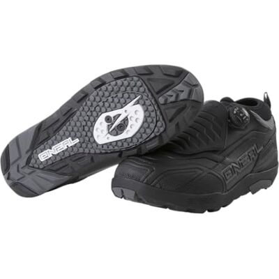 O'NEAL Cykelsko Mountainbike MTB DH FR Downhill Freeride Vattentätt, andningsbart, vridlåsfäste för perfekt passform Loam WP SPD Sko unisex Vuxna Svart Storlek 39 O'NEAL Cykelsko Mountainbike MTB DH FR Downhill Freeride Vattentätt, andningsbart, vridlåsfäste för perfekt passform Loam WP SPD Sko unisex Vuxna Svart Storlek 39