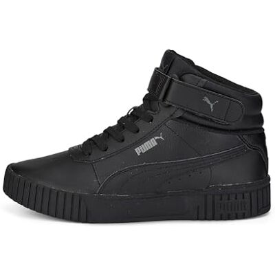PUMA Dam Carina 2.0 Mid Sneaker, Svart Svart Mörk Shadow, 37 EU PUMA Dam Carina 2.0 Mid Sneaker, Svart Svart Mörk Shadow, 37 EU