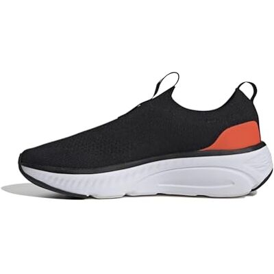 adidas För Män CLOUDFOAM GO SOCK SHOES, core black/Cloud white/solar red, 40 EU adidas För Män CLOUDFOAM GO SOCK SHOES, core black/Cloud white/solar red, 40 EU