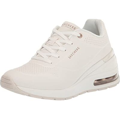 Skechers Dam Million Elevated Air sneakers, Vit Durabuck, 39.5 EU Skechers Dam Million Elevated Air sneakers, Vit Durabuck, 39.5 EU