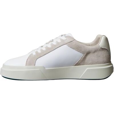Calvin 8719965074583 herr Chunky Cupsole snörning LTH mix YM0YM01348 låg topp, vit (Chateau/Bright vit/Galapagos), 10,5 UK, Vitt chateau ljust vit galapagos, 43 EU Calvin 8719965074583 herr Chunky Cupsole snörning LTH mix YM0YM01348 låg topp, vit (Chateau/Bright vit/Galapagos), 10,5 UK, Vitt chateau ljust vit galapagos, 43 EU