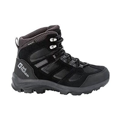 Jack Wolfskin Dam Vojo 3 Texapore Mid W utomhusskor, svart, 36 EU Jack Wolfskin Dam Vojo 3 Texapore Mid W utomhusskor, svart, 36 EU