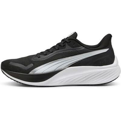 PUMA Unisex Pounce LITE Road Running Shoe, Black White, 9.5 UK, svart Vit, 44 EU PUMA Unisex Pounce LITE Road Running Shoe, Black White, 9.5 UK, svart Vit, 44 EU
