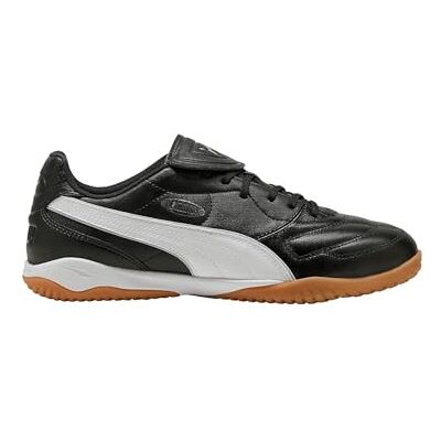 PUMA King Liga It, Unisex Vuxen Fotbollsskor, Svart Silver Vit, 48,5 EU, svart silver vit, 48.5 EU PUMA King Liga It, Unisex Vuxen Fotbollsskor, Svart Silver Vit, 48,5 EU, svart silver vit, 48.5 EU