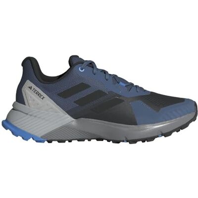 adidas För Män Terrex Soulstride Trail Running Shoes, wonder steel/core black/pulse blue, 38 2/3 EU adidas För Män Terrex Soulstride Trail Running Shoes, wonder steel/core black/pulse blue, 38 2/3 EU
