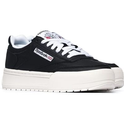 Reebok Unisex Club C Megacourt sneakers, Svart kritvit, 40.5 EU Reebok Unisex Club C Megacourt sneakers, Svart kritvit, 40.5 EU