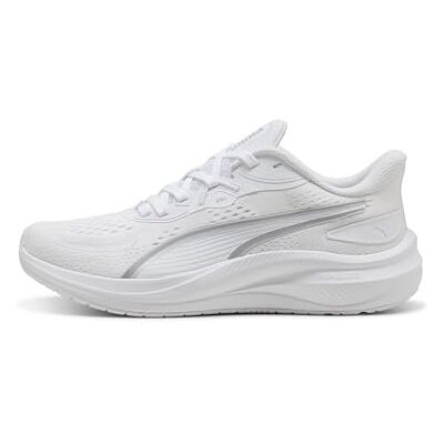 PUMA Unisex Skyrocket LITE 2 Road Running Shoe, Vit-Vibrant Silver Silver, 12 UK, vit livfull silver silver, 47 EU PUMA Unisex Skyrocket LITE 2 Road Running Shoe, Vit-Vibrant Silver Silver, 12 UK, vit livfull silver silver, 47 EU