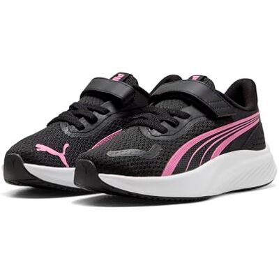 PUMA Unisex barn Pounce Lite Ac+ Ps Sneaker, Black Posie rosa vit, 31 EU PUMA Unisex barn Pounce Lite Ac+ Ps Sneaker, Black Posie rosa vit, 31 EU
