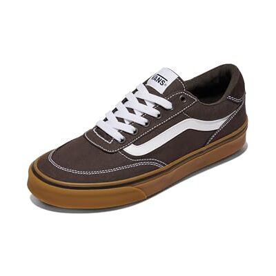 Vans herr Brooklyn Ls Sneaker, Canvas tuggummi turkiskt kaffe, 43 EU Vans herr Brooklyn Ls Sneaker, Canvas tuggummi turkiskt kaffe, 43 EU