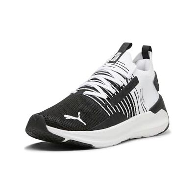 PUMA mäns Softride Symmetry Fuzion löparskor, Svart-cool mörkgrå-vit, 8 PUMA mäns Softride Symmetry Fuzion löparskor, Svart-cool mörkgrå-vit, 8